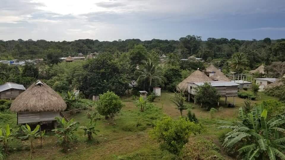 A rainforest village in Panama served by Panama Mission Foundation